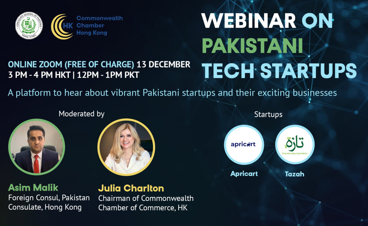 Webinar on Pakistani Tech Startups