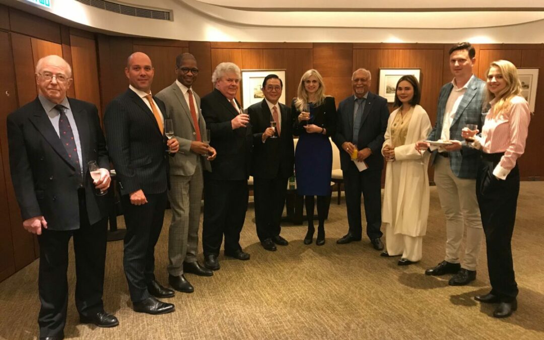 Christmas Drinks party 2021 of the Commonwealth Chamber HK