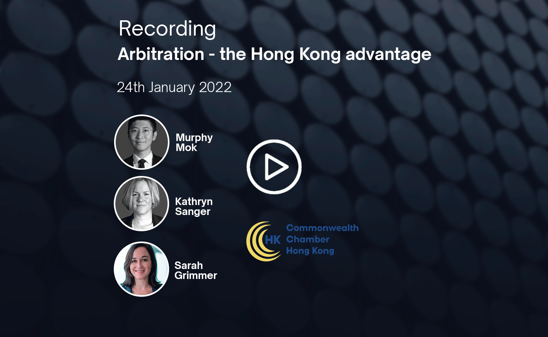 Recording of Arbitration – the Hong Kong advantage