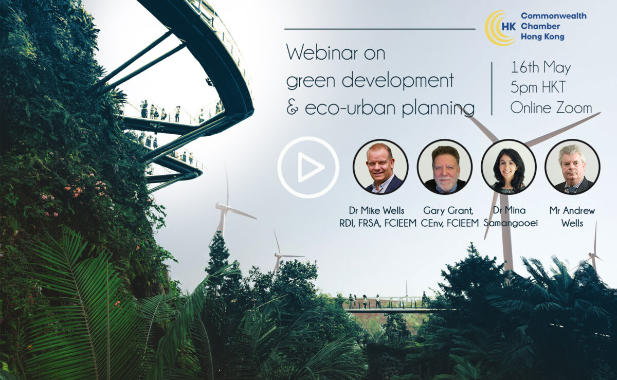 Recording of webinar on Green Development and Eco-Urban Planning