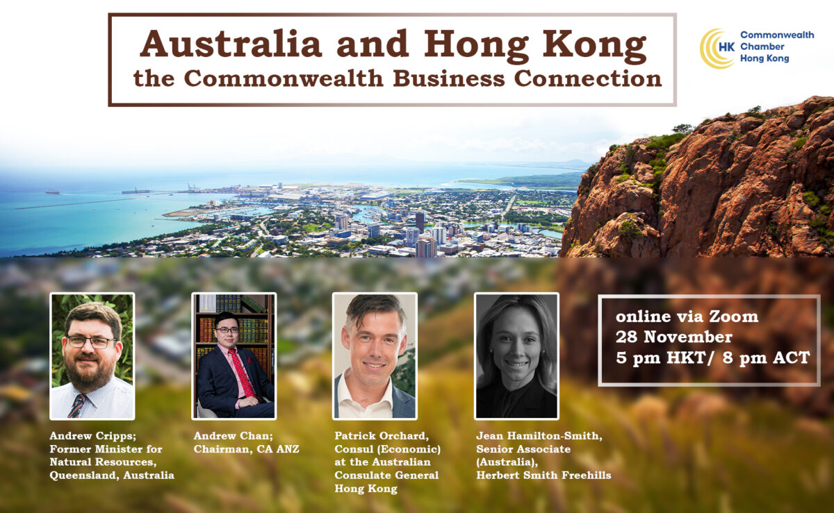 Australia and Hong Kong: the Commonwealth Business Connection