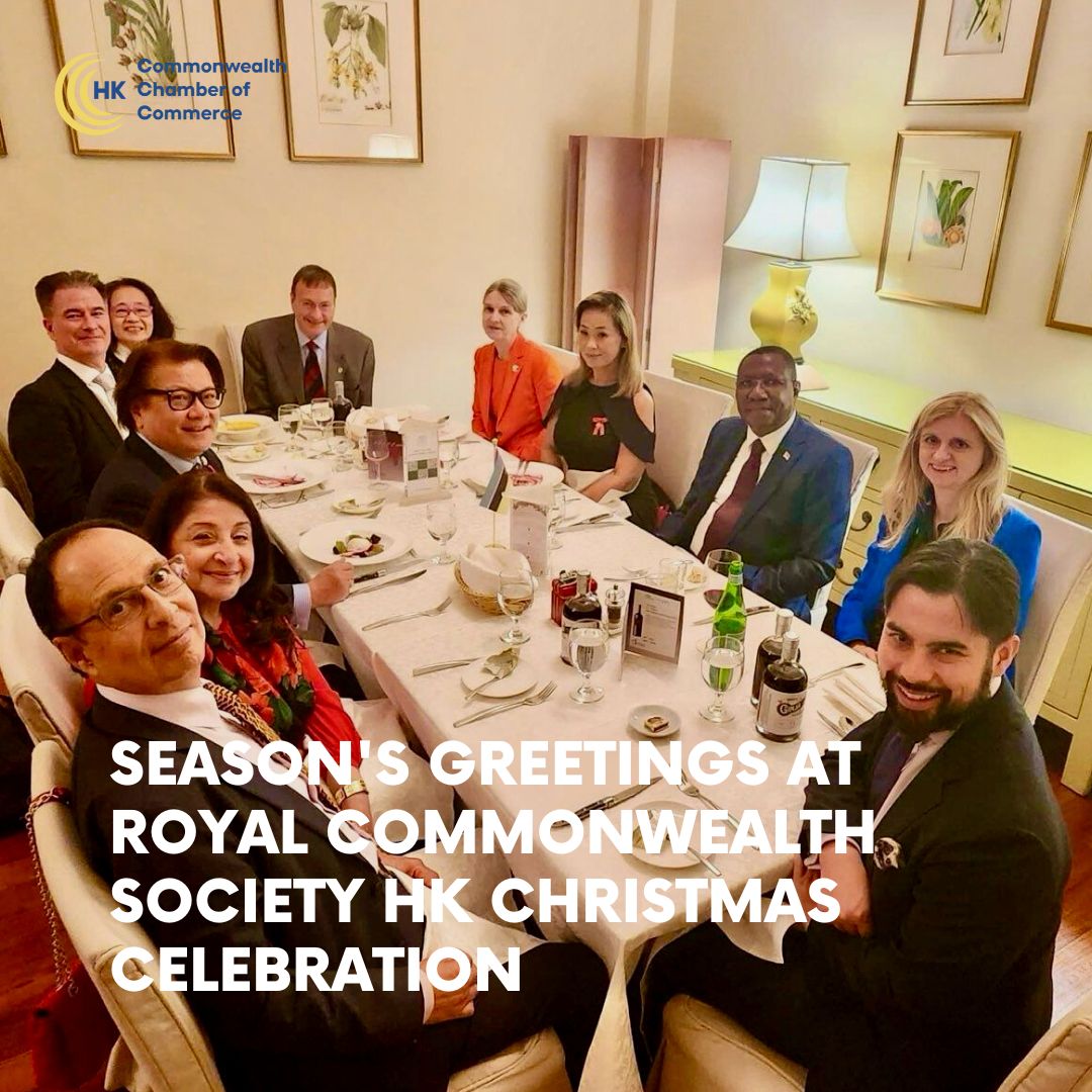 Season’s Celebrations at Royal Commonwealth Society HK Christmas party